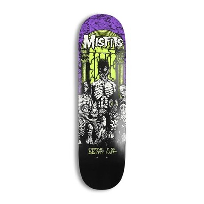 Zero Skateboards Zero A.D Skateboard Deck - Leuchtend, Dip, Multi Colour