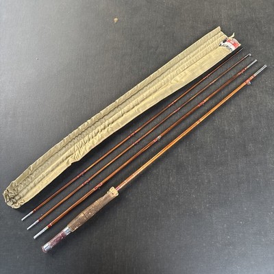 Vintage South Bend 346 Bamboo Fly Rod 8 1/2' HDH or D W/ Sock | eBay