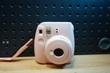  Z Fujifilm Instax Mini 9 Instant Camera Blush Pink With Strap