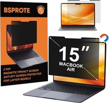 Magnetic Privacy Screen for MacBook Air 15 Inch 2023-2026, M2, M3, M4, M5 
