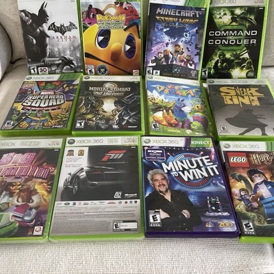 Xbox 360 Games Lot Bundle 13 Games, Harry Potter, Mortal Kombat Vs DC Universe &