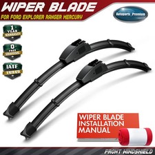 2pcs Front 18 18 Windshield Wiper Blades For Ford Explorer Ranger Mercury