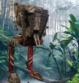 LEGO Star Wars Lot - 75081 Skyhopper, 75099 Reys Speeder & 75254 At-St,As Is Pic