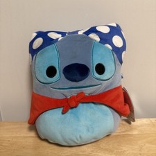 Disney Squishmallows Stitch Laundry Super Hero Plush NEW W/TAG Lilo Stitch