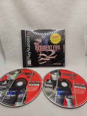 Resident Evil 2 (Sony PlayStation 1, 1998) Discs And Front Cover Only Tested 