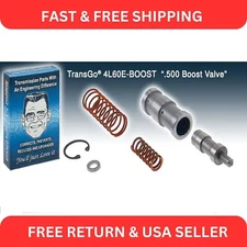 TRANSGO 4L60E-BOOST .500 Boost Valve & Bushing 1993-2020