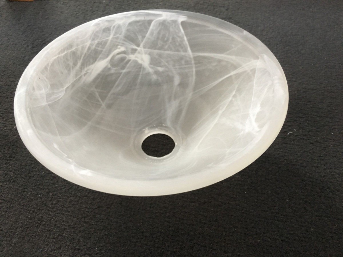 4er-Set Weiße Lampenschirme, Pilzform – Ersatzschirme Für Stehlampen, Durchmesser 25 Cm