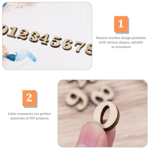 200 Pcs Log Color Digital Buckle Small Numbers for Crafts Diy Child - Picture 10 of 11