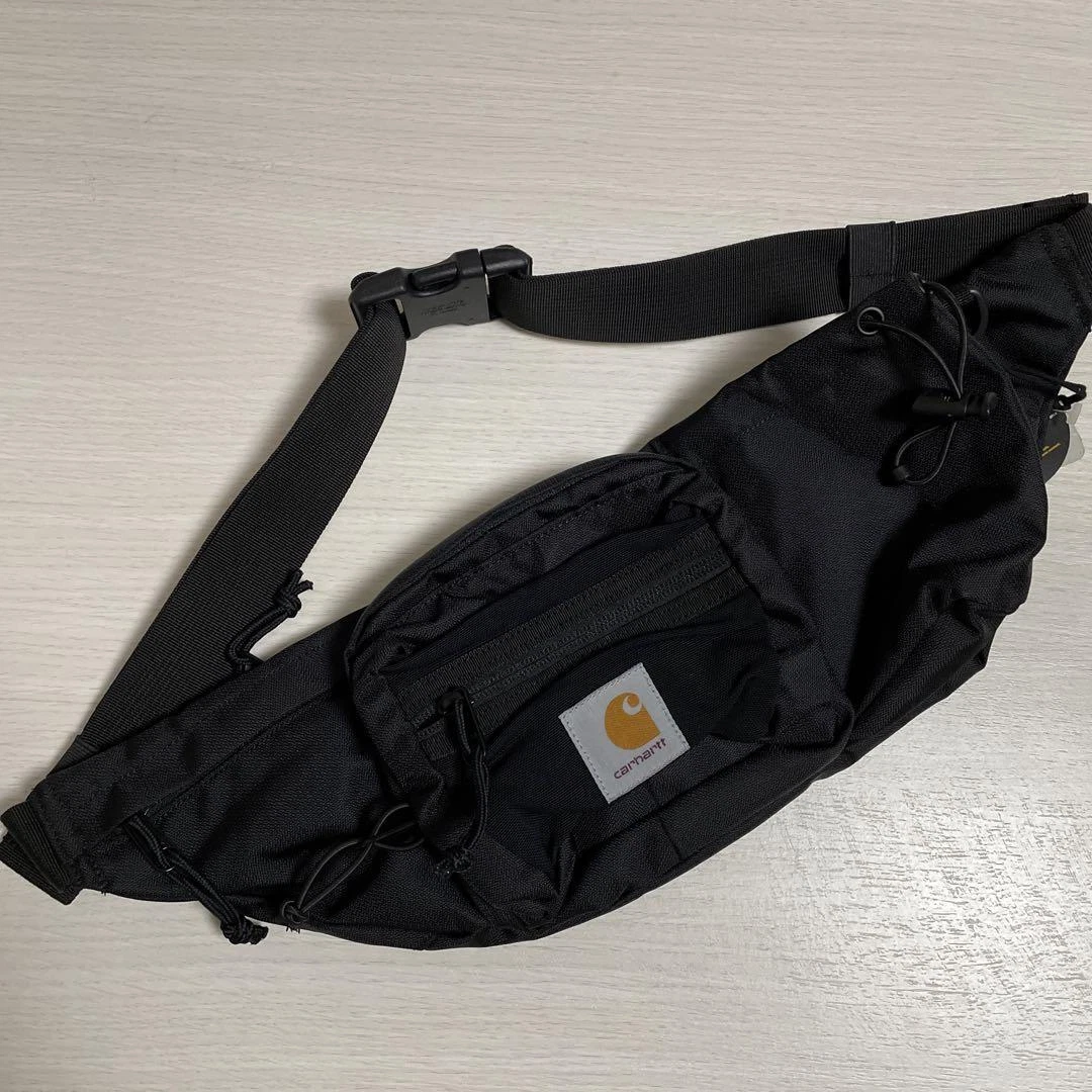 CARHARTT WIP DELTA HIP BAG shoulder bag body bag hip back BLACK