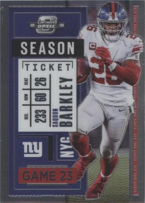 2020 Panini Contenders Optic Saquon Barkley #44 - 1 of 2