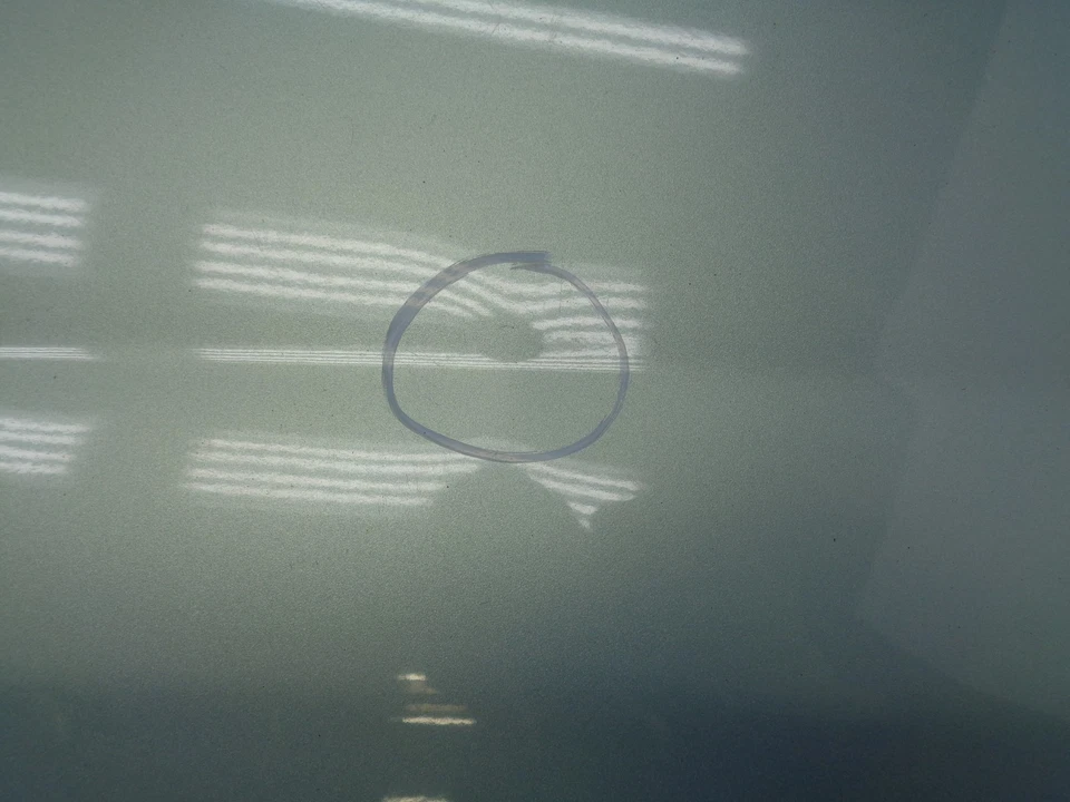 DK901585 2001-2003 TOYOTA PRIUS REAR TRUNK LID HATCH W/ SPOILER AQUA OEM — 第 4/4 张图片