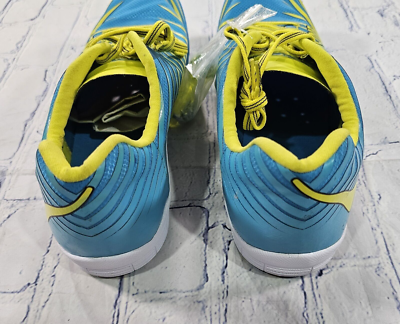 Hoka One One MENS SZ 13 Evo XC Spikes Track Cross Country Blue