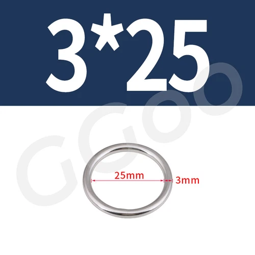 Edelstahl Rundringe / Rundring O-Ringe O-Ring Edelstahlringe Edelstahlring V2A - Bild 7 von 118