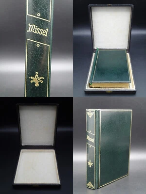1908 COMME NEUF MISSEL + COFFRET Gravures Dieu prières Jésus Christ Catholique - Photo 1/4