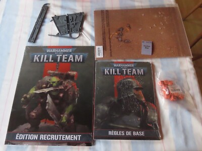 Warhammer 40k Kill Team Starter Set Französische Edition Recrutment Board Bücher Livres