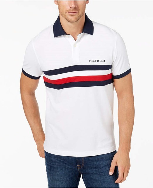 white polo tommy hilfiger