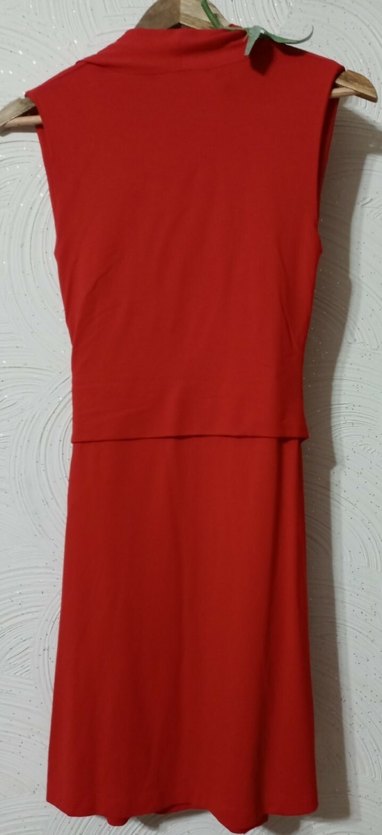 strapless open back dress Red Gazaar Sleeveless Dress 40