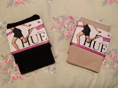 HUE Women's XL Made to Move Seamless Shaping Short Black or Beige NWT