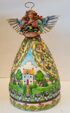 Jim Shore Angel Figurine SUMMER RESTORES THE SOUL 9” Tall Heartwood Creek 2004 