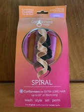Curlformers Hair Curlers Spiral Curls Pack No Heat Hair Curlers