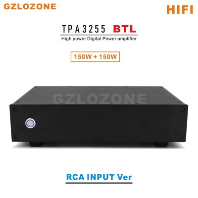 HIFI TPA3255 BTL High Power Digital Power Amplifier RCA Or XLR Ver Input 150W
