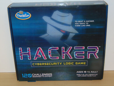 Hacker Cyber Security Logic Game-2018-ThinkFun-Complete-Ex Cond