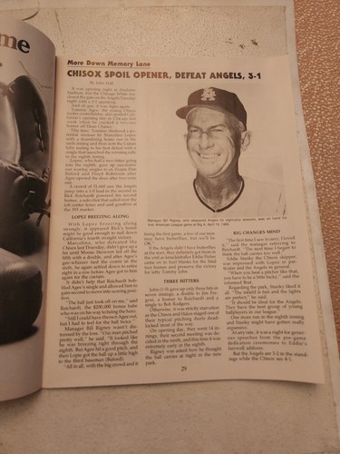 1982 Seattle Mariners @ California Angels Baseball Ticket Stub and Game Program - Foto 6 di 14