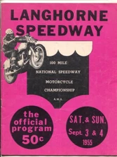 Sports Pub: Langhorne Speedway 100 Mile National Championship AMA Motorcycle ...
