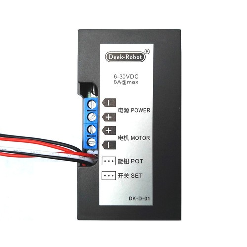 Régulateur De Vitesse PWM Numérique Pour Moteur DC 6-30V - 12V/24V, Max 8A, Avec écran Et Interrupteur - Neuf, Générique, Livré Avec Son Emballage