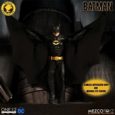 Mezco Toys Batman 1989 Edition 1/12th Action Figure New Hot