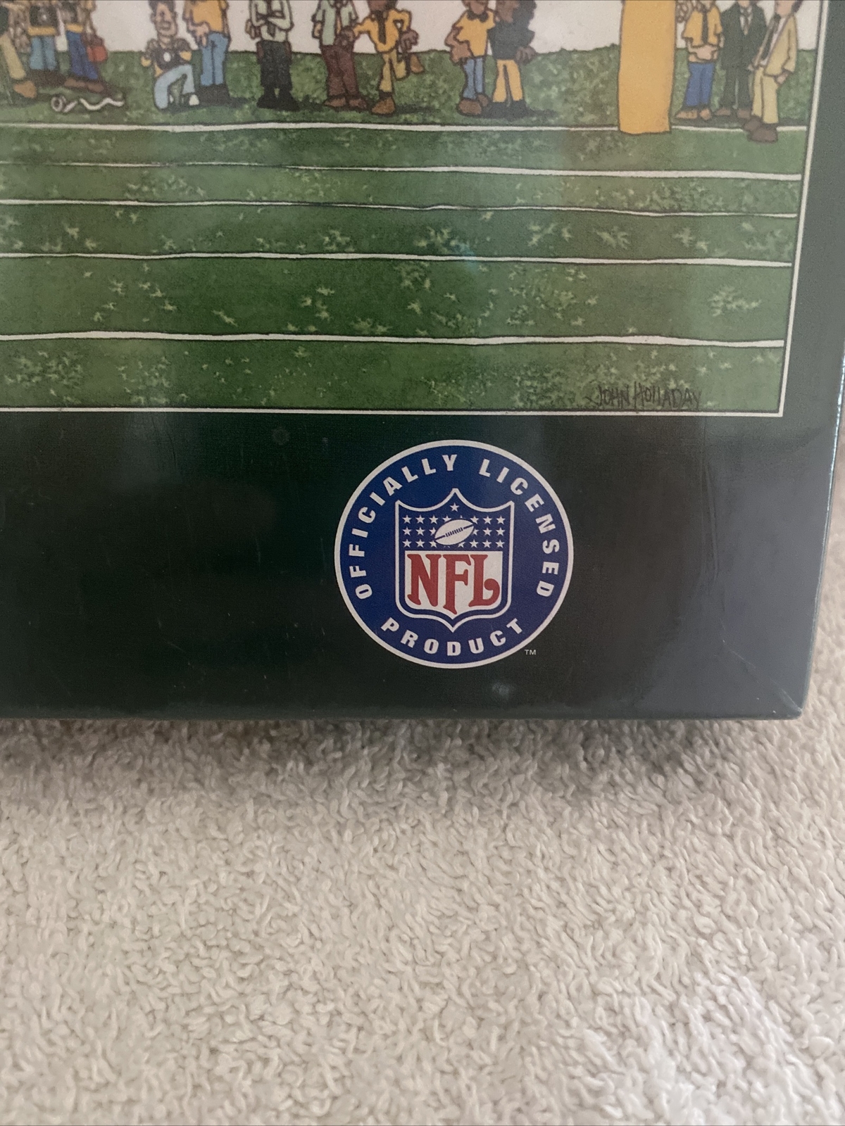 Vtg 1994 NFL Green Bay Packers John Holladay Jigsaw Puzzle 513 PC Lambeau Field for sale online