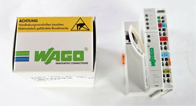 New 750-341 Wago Fieldbus Coupler, Ethernet, TCP, IP750 Series, Digital & Analog