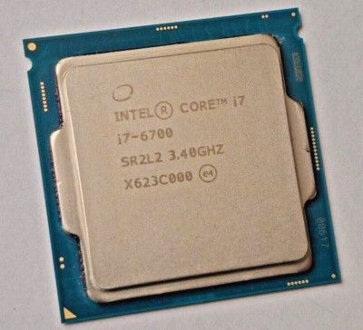 Intel Core i7-6700 3.40GHz  CPU Processor  SR2L2