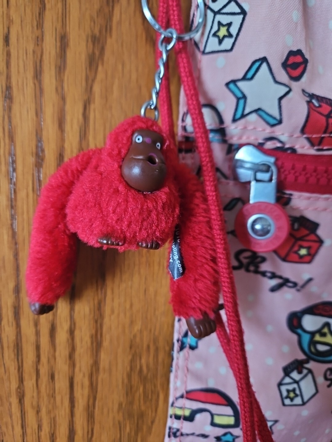 Kipling Supertaboo Lightweight  Drawstring Gym Ba… - image 8