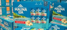 MAUNA LOA Mac Nuts Dry Roasted Macadamias Hawaiian Sea Salt 6 Pack 1 LB 8 OZ EZ!