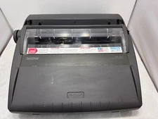 Brother AX-325 Electronic Typewriter Daisy Wheel Tested Cover NEEDS NEW RIBBON