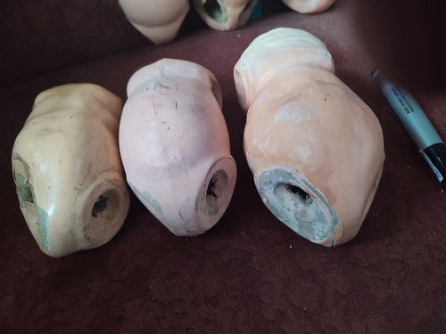 7 Antique Baby Doll Torsos - Composition - TLC (B3) - Picture 8 of 13