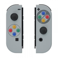 eXtremeRate Hosing Shell Buttons for Nintendo Switch Joy-Con SFC SNES Left Right