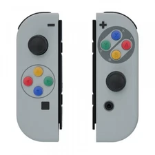 eXtremeRate Hosing Shell Buttons for Nintendo Switch Joy-Con SFC SNES Left Right