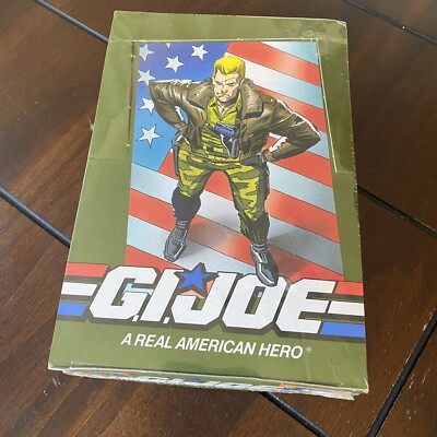 1991 Impel G.I. Joe A Real American Hero Trading Cards Sealed Box