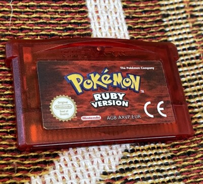 Pokémon Rubin Version - Game Boy Advance - Nur Cartridge