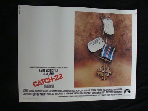CATCH -22 movie poster MIKE NICHOLS ALAN ARKIN 1/2sheet 1970 - Picture 8 of 9