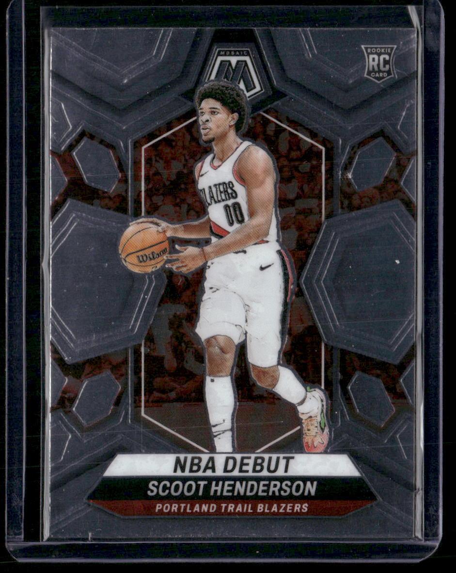 2023-24 Panini Mosaic #255 Scoot Henderson