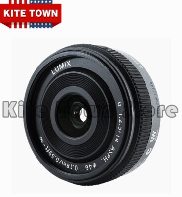 Panasonic Lumix G 14mm f2.5 ASPH Autofocus Lens Black ash H-H014