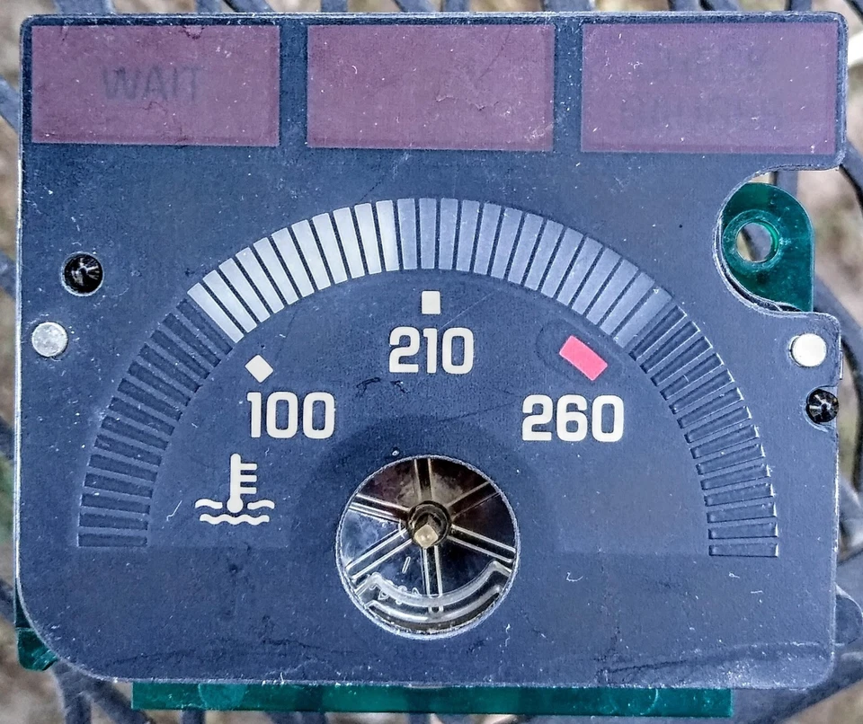 Cuadro de instrumentos medidor de temperatura del agua GMC Chevy Truck 1500 2500 3500 88-91 Foto 3 de 4