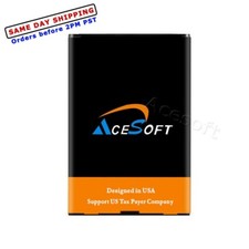 Lasting Power 1800mAh Extended Slim Standard Battery f ZTE Cymbal Z-320 Z320 USA