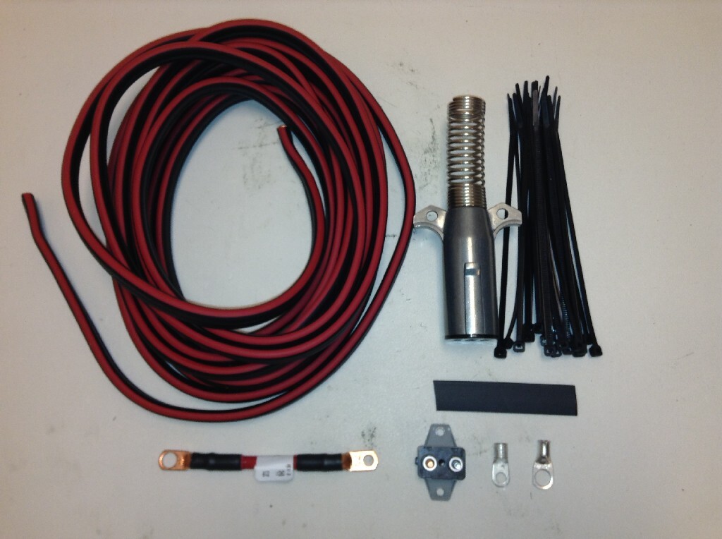 Truck Equipment Tarp Components: Power Cord Kit 2 Pole 25