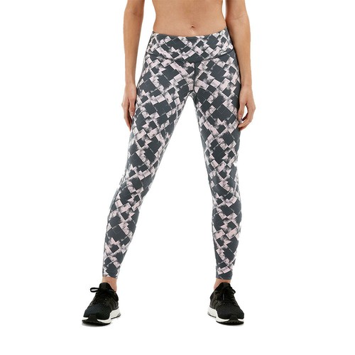 2XU Womens Print Fitness Mid-Rise 
