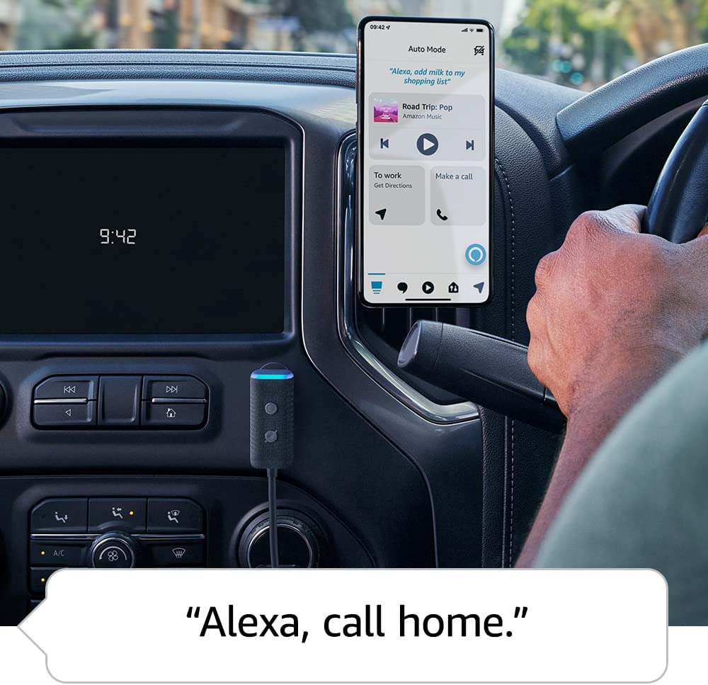 Echo Auto (Newest Gen) Add Alexa to Your Car UK