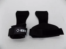 Power Weight Lifting Grips Palm Wrist Wraps Workout Glove Deadlift Gloves